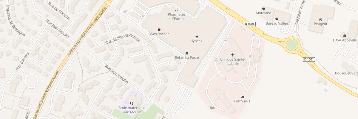 Plan du 67 Rue d’Ile de France à Abbeville