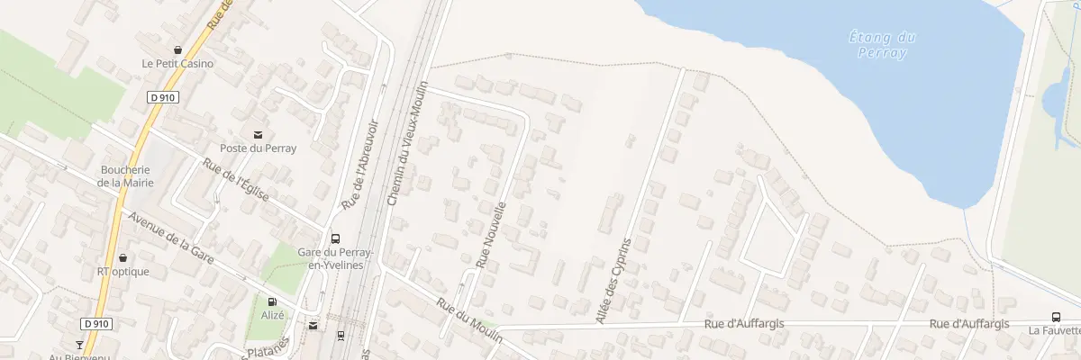 Plan du 16 Rue Nouvelle au Perray-en-Yvelines