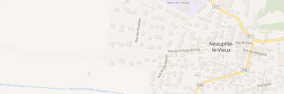 Plan du 1 Rue des Peupliers à Neauphle-le-Vieux