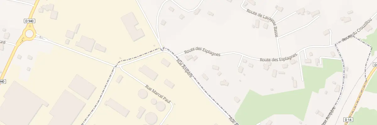 Plan du 46 Rue Ampere à Gagnac-sur-Cère