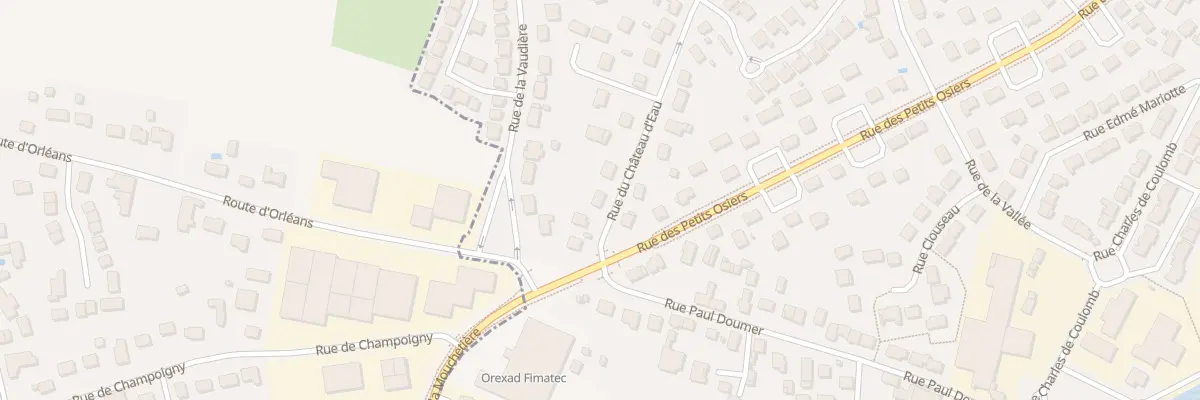 Plan du 58 Rue du Château d’Eau à Saint-Jean-de-la-Ruelle
