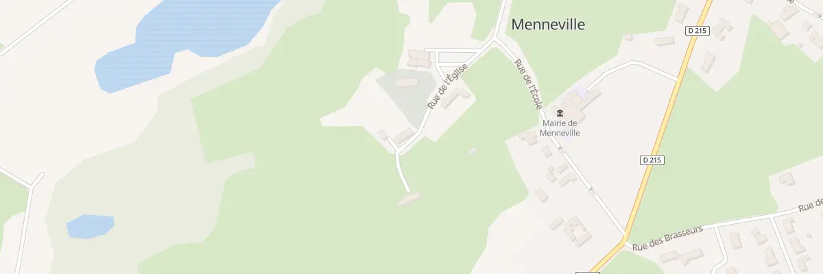 Plan du 6 Rue de l’Eglise à Menneville