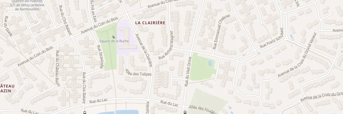 Plan du 27 Rue Richard Wagner à Rambouillet