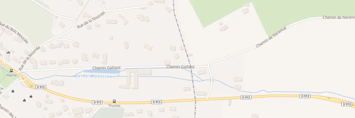Plan du 18 Che Gaillard à Oinville-sur-Montcient