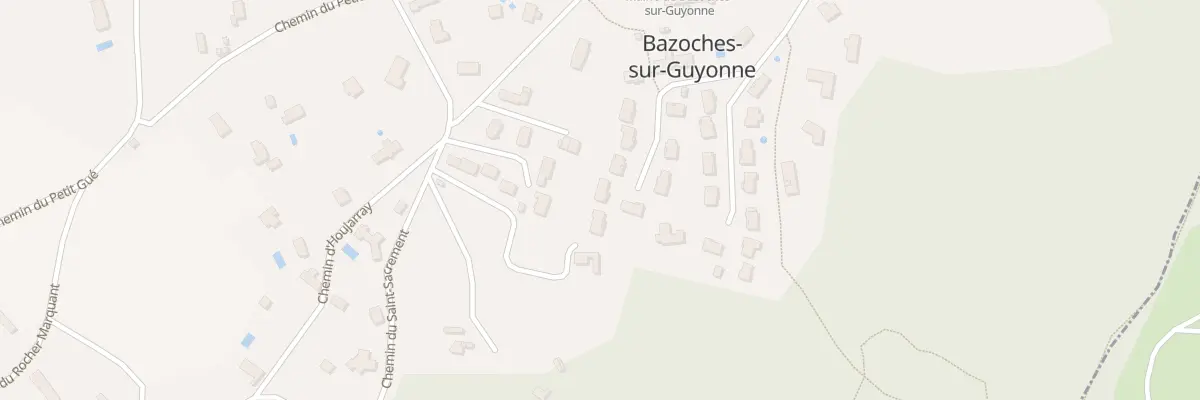Plan du 15 Res du Prieuré à Bazoches-sur-Guyonne