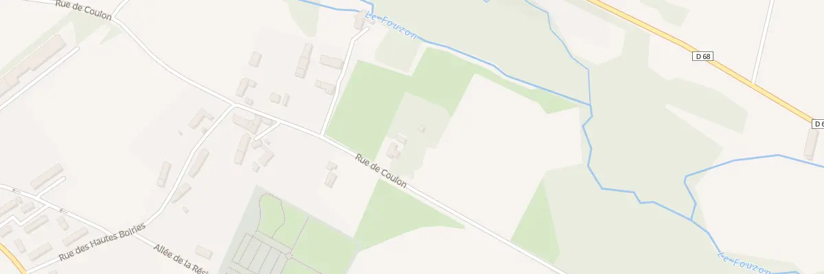 Plan du 13 Rue de Coulon à Graçay