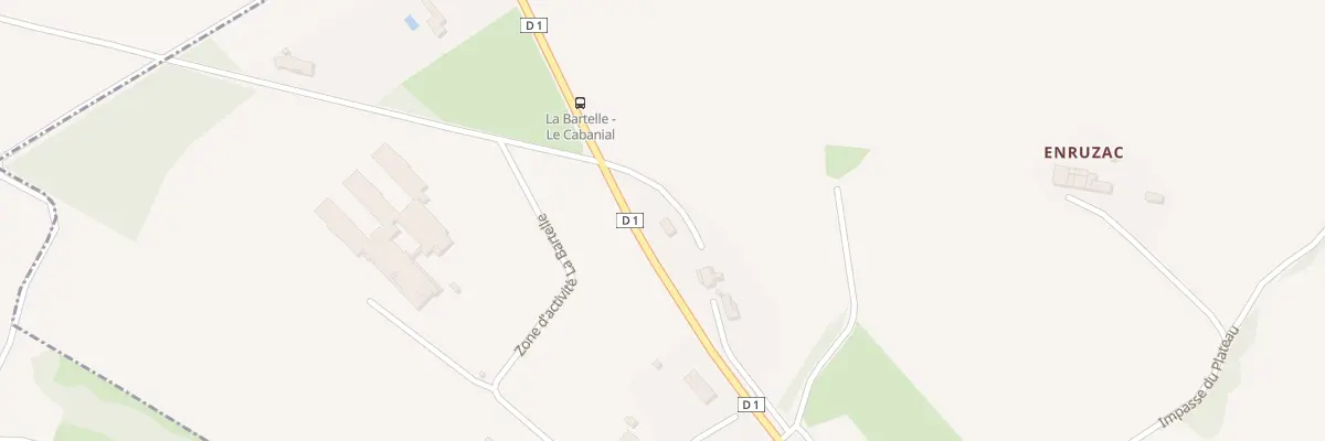 Plan du 41 Rte de Revel au Cabanial