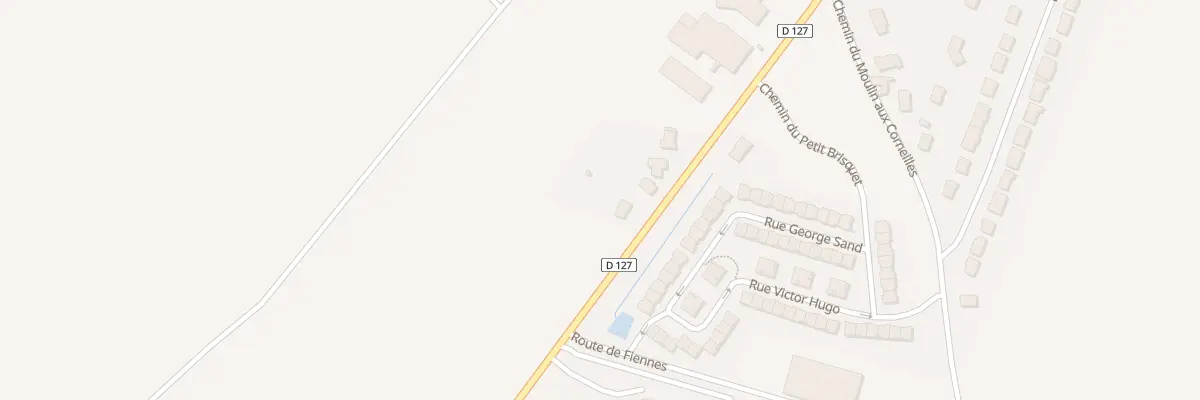 Plan du 46 Av de Verdun à Guînes