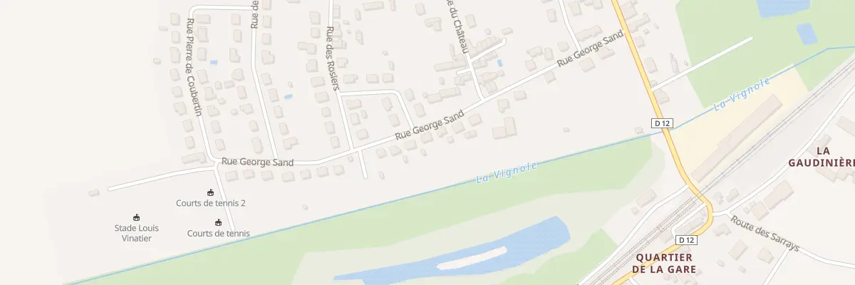 Plan du 17 Rue George Sand à Neuvy-Pailloux