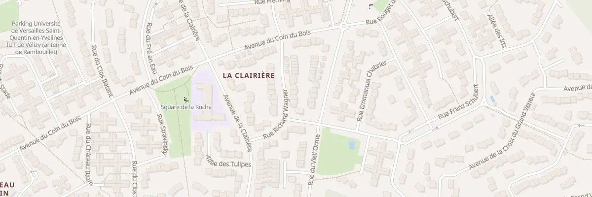 Plan du 21 Rue Richard Wagner à Rambouillet