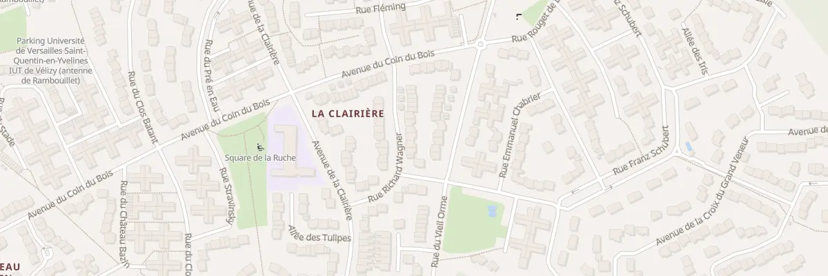 Plan du 19 Rue Richard Wagner à Rambouillet