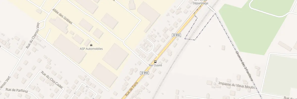 Plan du 11 Clos du Fer Ouvre au Perray-en-Yvelines