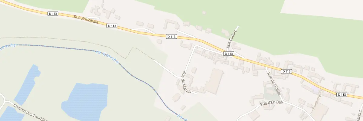 Plan du 8 Rue du Marais à Marenla