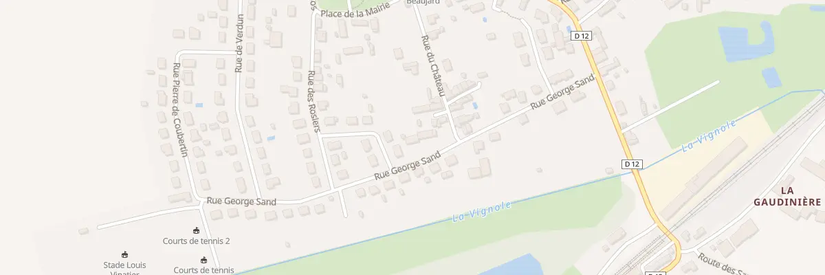 Plan du 10T Rue George Sand à Neuvy-Pailloux