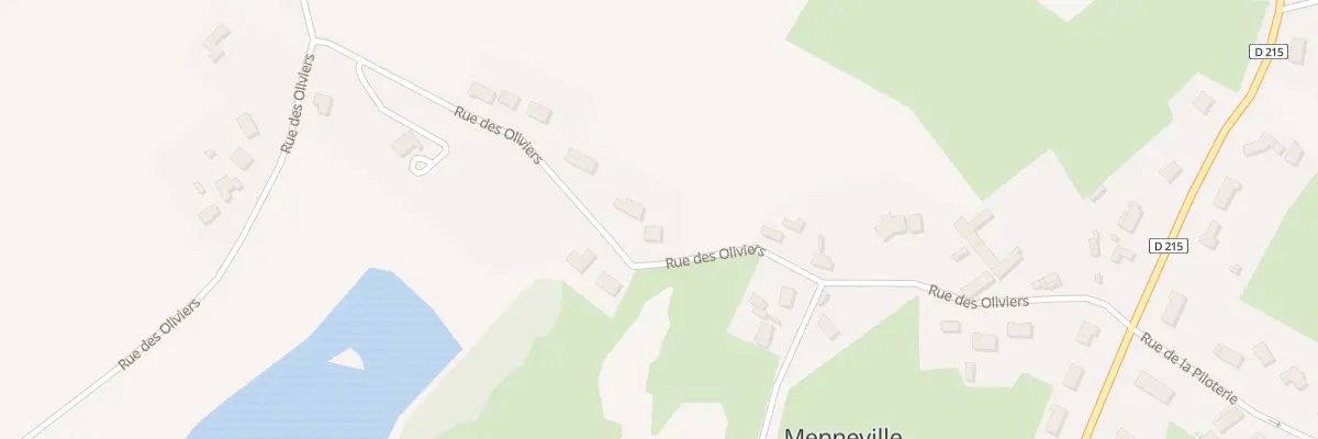 Plan du 24 Rue des Oliviers à Menneville