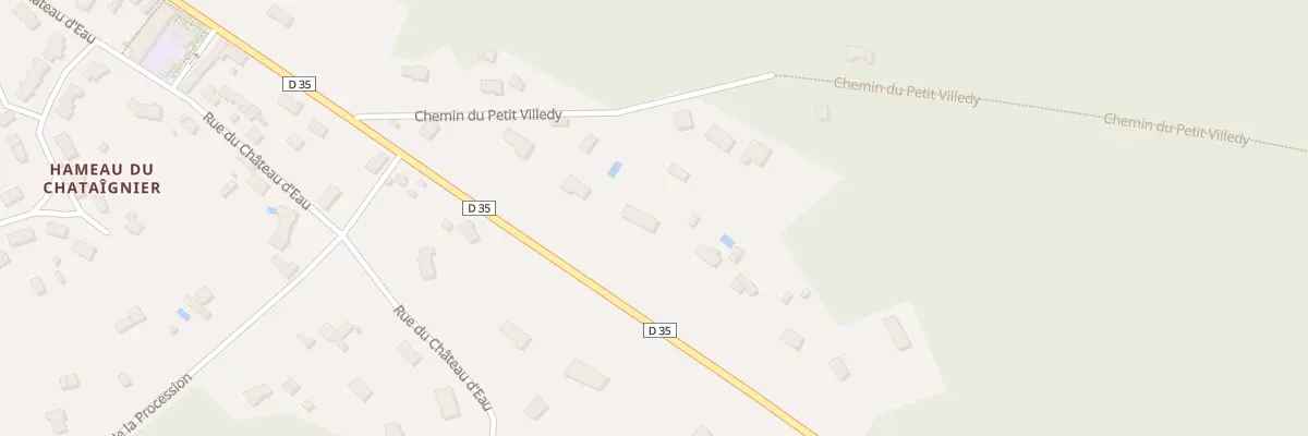 Plan du 21 Rte de Chaumont à Yvoy-le-Marron