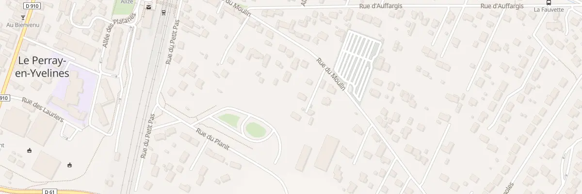Plan du 32 Rue du Moulin au Perray-en-Yvelines