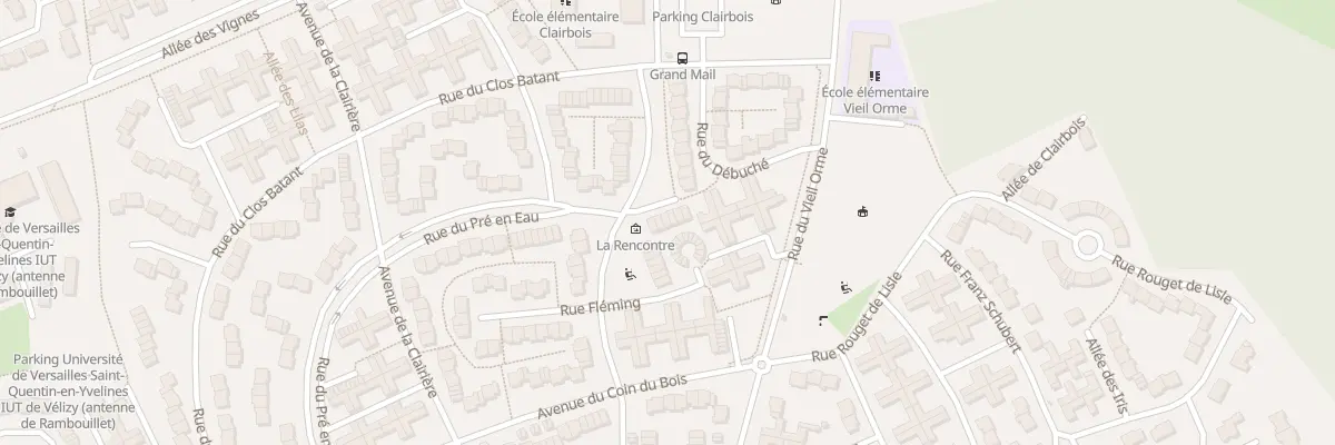 Plan du 18 Rue du Grand Mail à Rambouillet