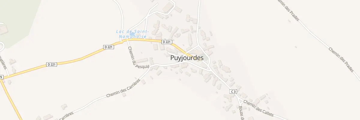 Plan du 5003 Puyjourdes à Puyjourdes