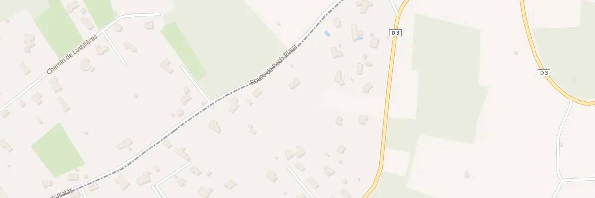 Plan du 510 Rte de Pech Pialat à Glanes