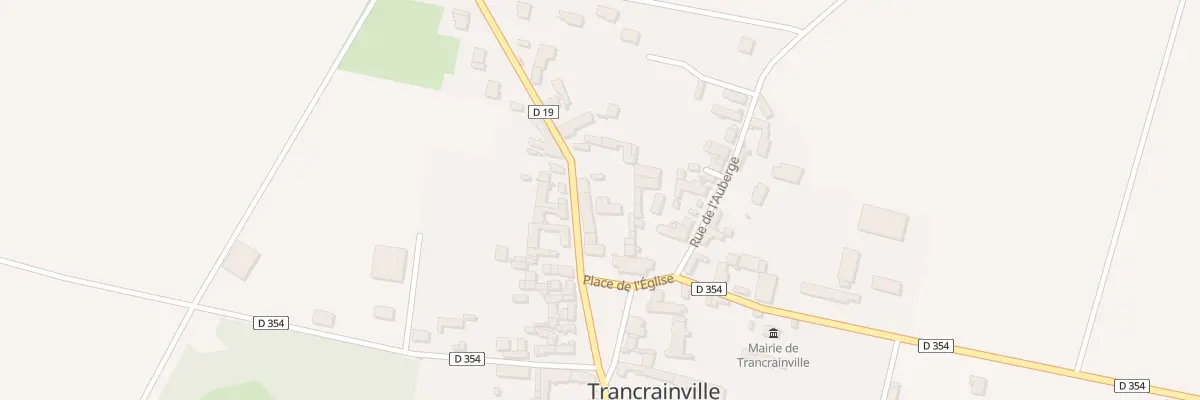 Plan du 2 Pl de l’Eglise à Trancrainville