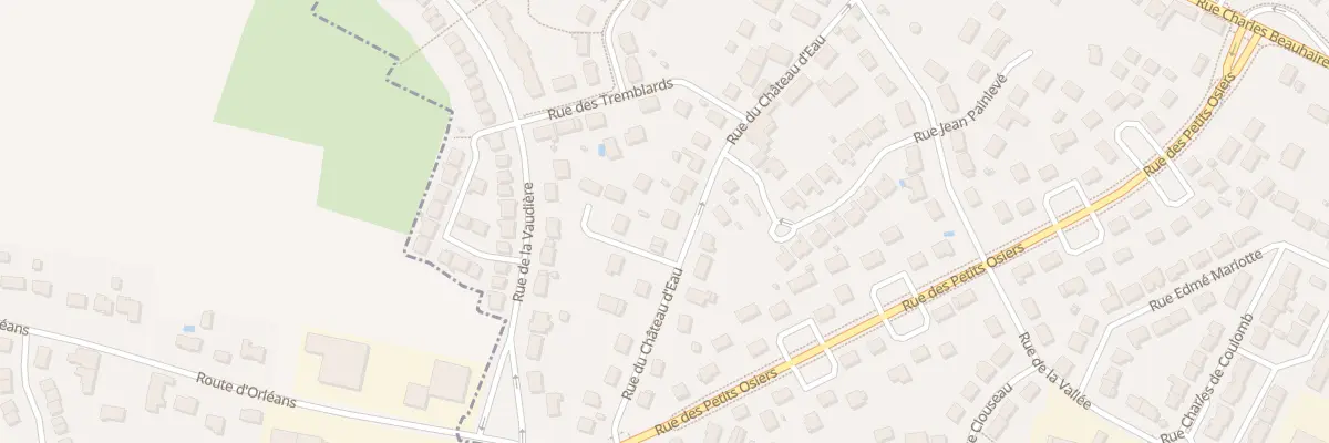 Plan du 38 Rue du Château d’Eau à Saint-Jean-de-la-Ruelle