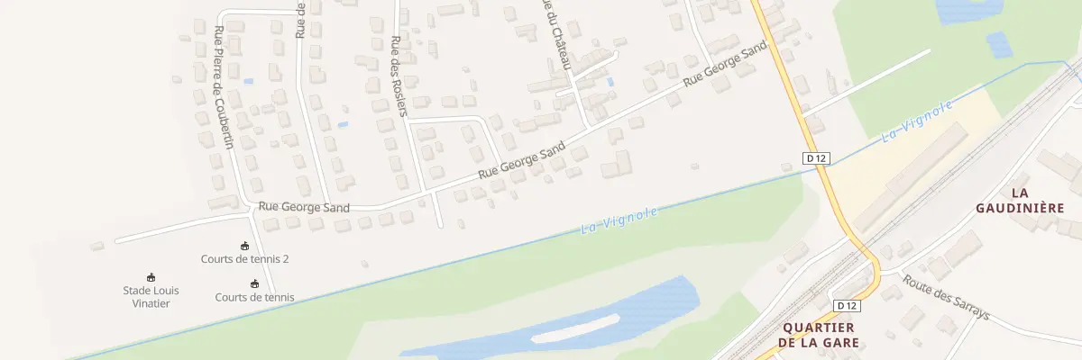 Plan du 15 Rue George Sand à Neuvy-Pailloux