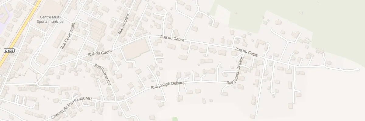 Plan du 22B Rue du Gabre à Lavelanet