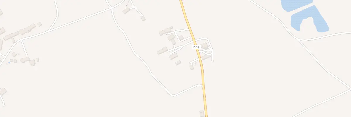 Plan du 14 Rte du Chassin à Tranzault