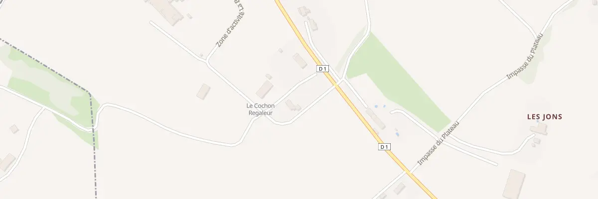 Plan du 9001 La Plaine au Cabanial