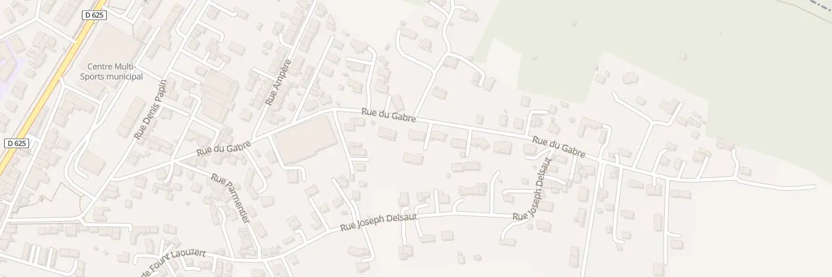 Plan du 22A Rue du Gabre à Lavelanet