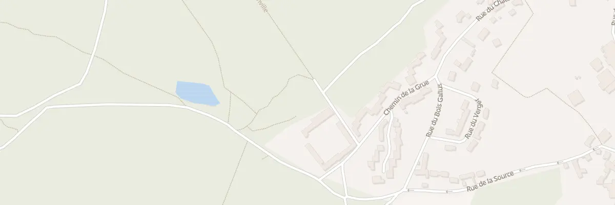 Plan de La Grue à Frémainville