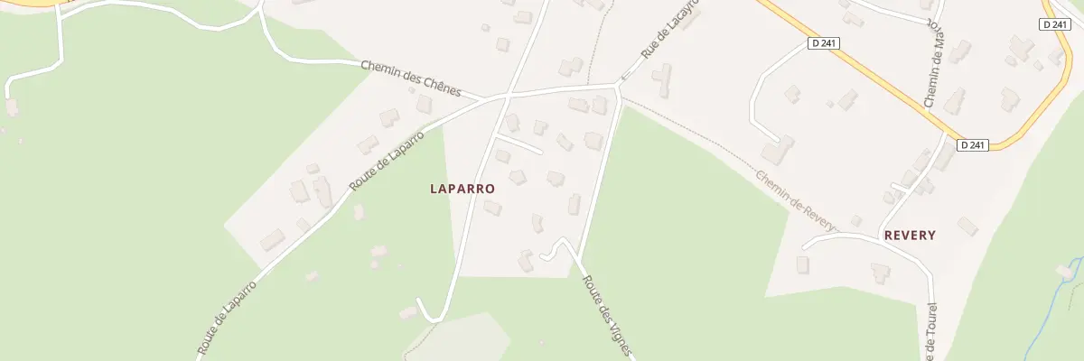 Plan du 44 Imp du Bournat à Saint-Jean-Lespinasse