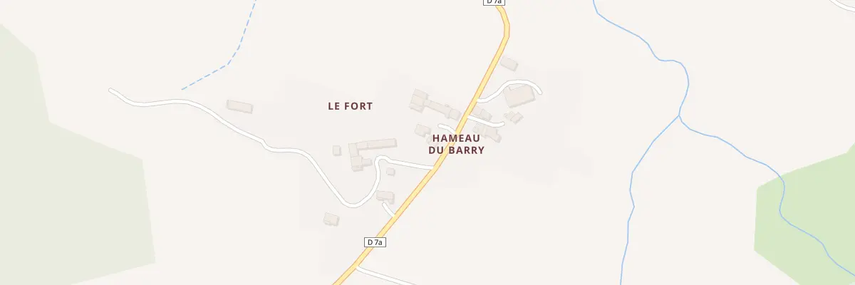 Plan du 10 Barry et Las Cassagnes à Limbrassac