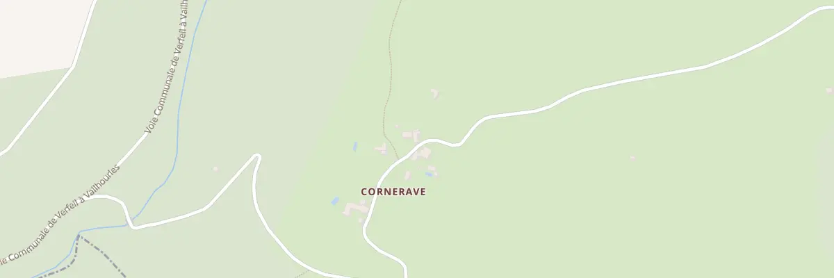 Plan du 5354 Cornerave à Parisot