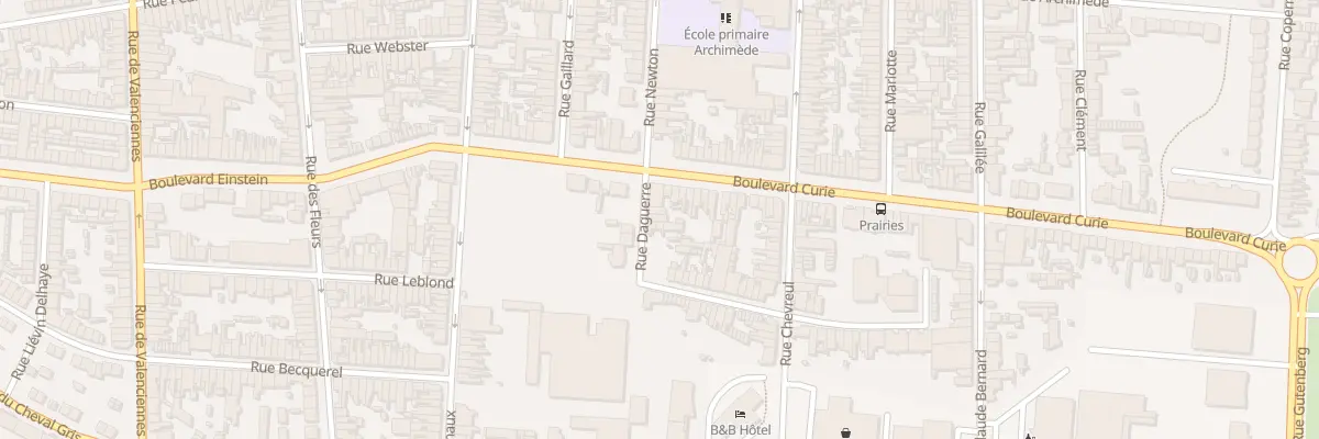 Plan du 3 Rue Daguerre à Calais