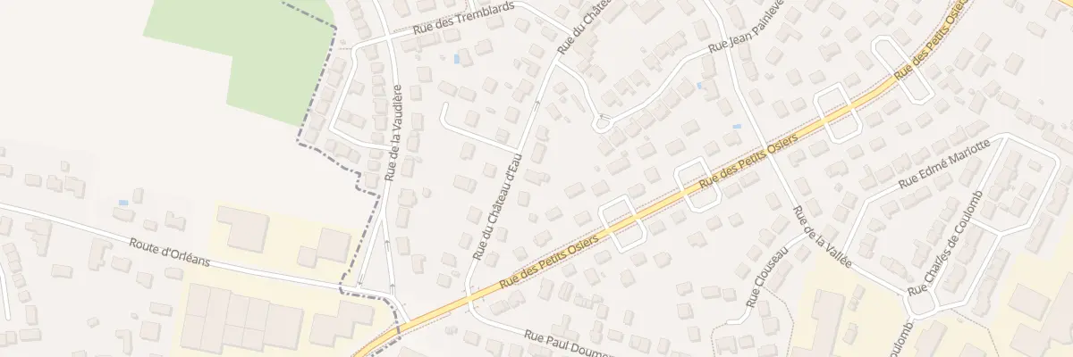 Plan du 39 Rue du Château d’Eau à Saint-Jean-de-la-Ruelle