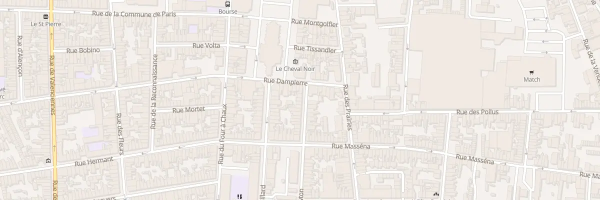 Plan du 6 Rue Newton à Calais