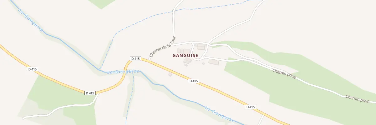 Plan du 289 Ganguise à Mas-Saintes-Puelles