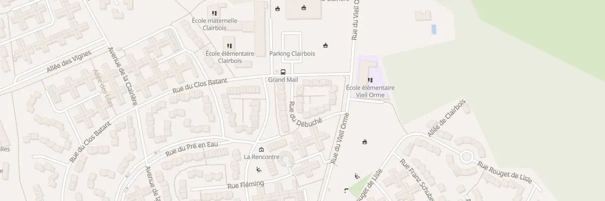 Plan du 12 Rue du Debuche à Rambouillet
