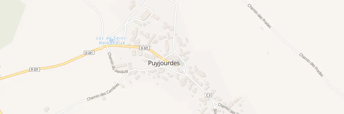 Plan du 5002 Puyjourdes à Puyjourdes