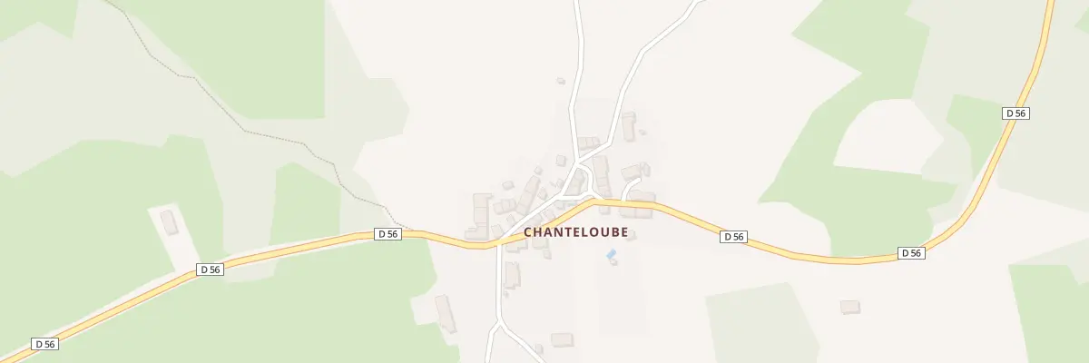 Plan du 12 Chanteloube au Bourg-d’Hem