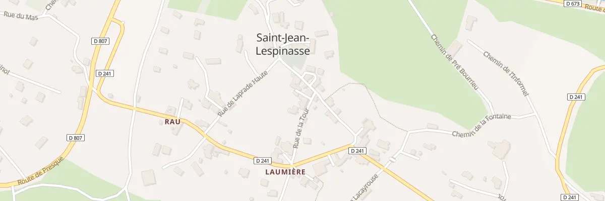Plan du 5029A Laumiere à Saint-Jean-Lespinasse