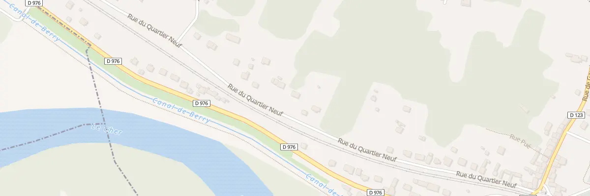Plan du 60 Rue du Quartier Neuf à Mennetou-sur-Cher