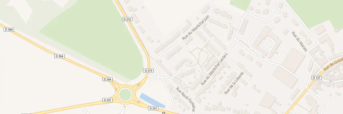 Plan du 4 Rue du Mal Juin à Guînes