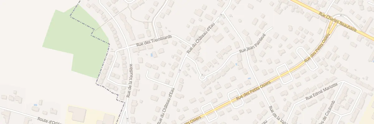 Plan du 29 Rue du Château d’Eau à Saint-Jean-de-la-Ruelle