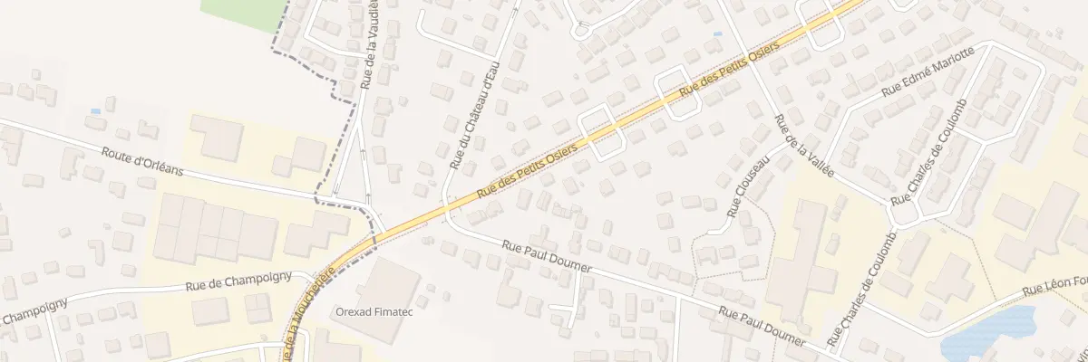 Plan du 61 Rue des Petits Osiers à Saint-Jean-de-la-Ruelle