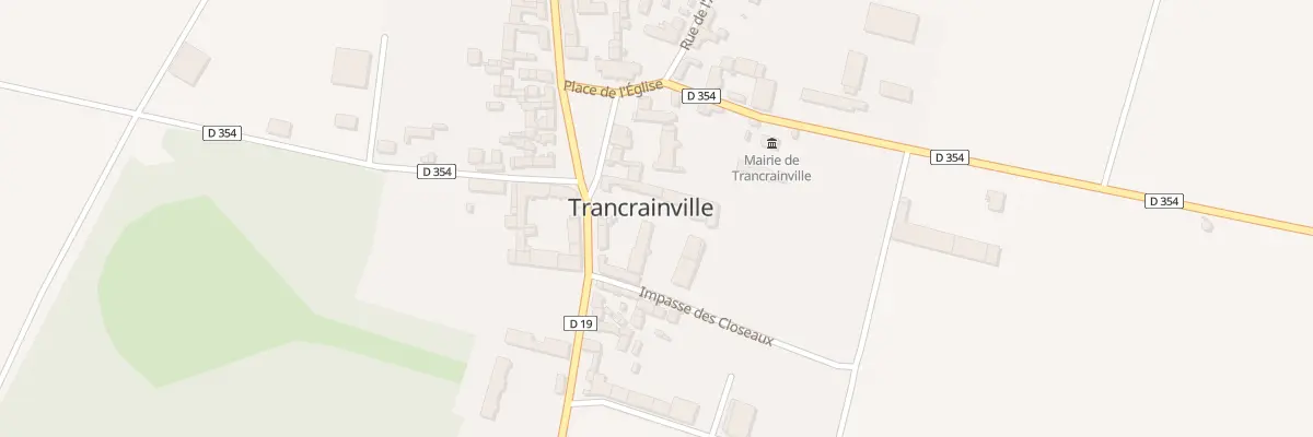 Plan du 1 Rue Charles Péguy à Trancrainville
