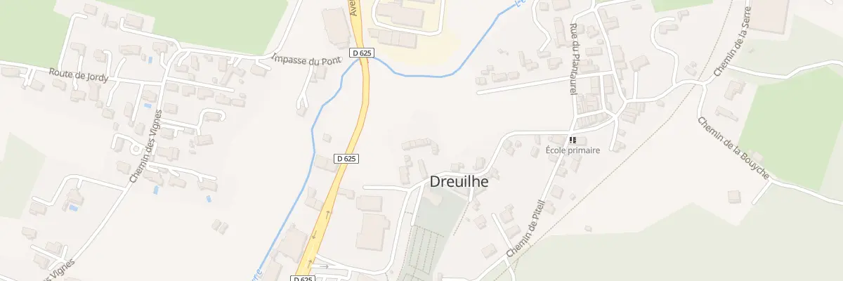 Plan du 138 Dreuilhe à Dreuilhe
