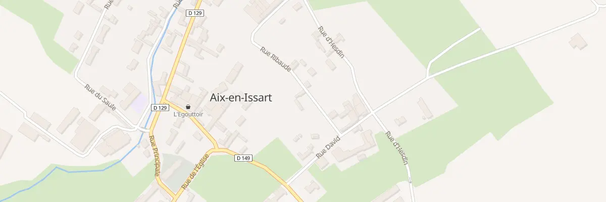 Plan du 10 Rue Ribaude à Aix-en-Issart